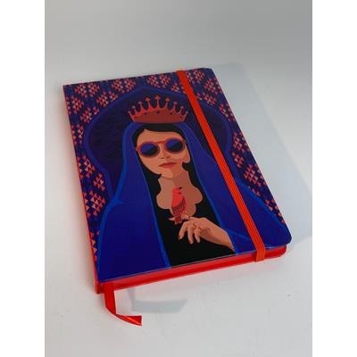NOTE BOOK with Shape Metal Decoration - PROMOTIONAL CORPORATE GIFT