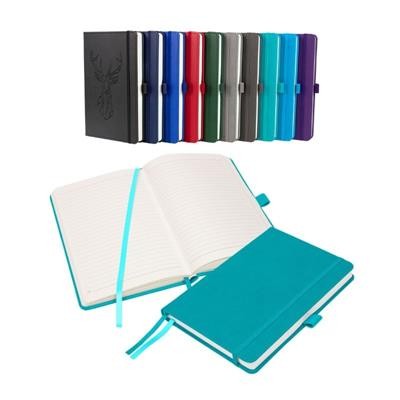 NOTES LONDON MORETTI A5 NOTEBOOK in Teal
