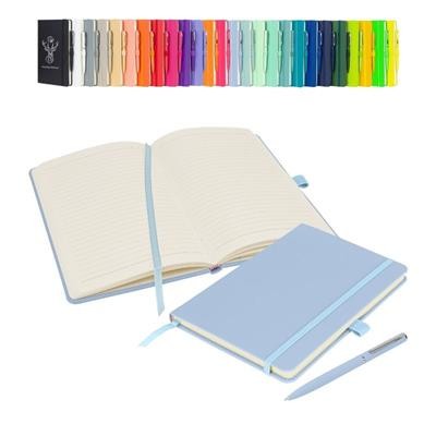 NOTES LONDON WILSON A5 NOTEBOOK & PEN in Pastel Blue