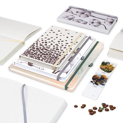 PRIMO ECO NOTE BOOK - COFFEE, COTTON