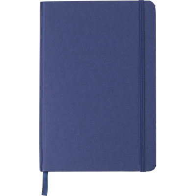 RECYCLED CARTON NOTE BOOK (A5) in Cobalt Blue
