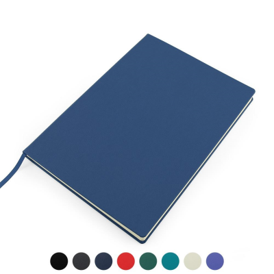 RECYCLED ELEATHER A4 CASEBOUND NOTE BOOK