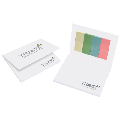 RECYCLED WHITE CARD COVER NOTE PAD