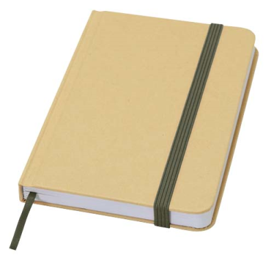 REED A6 RECYCLED HARD COVER NOTE BOOK with Plain Pages
