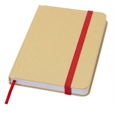 REED A6 RECYCLED HARD COVER NOTE BOOK with Plain Pages