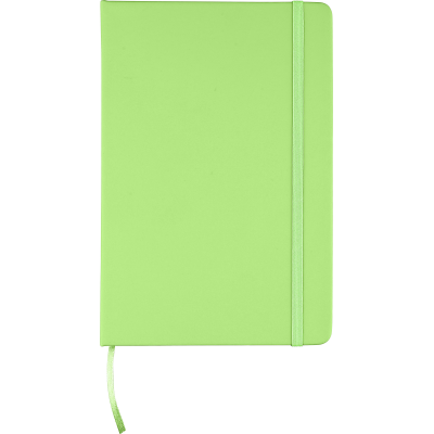 RPET NOTE BOOK (A5) in Lime