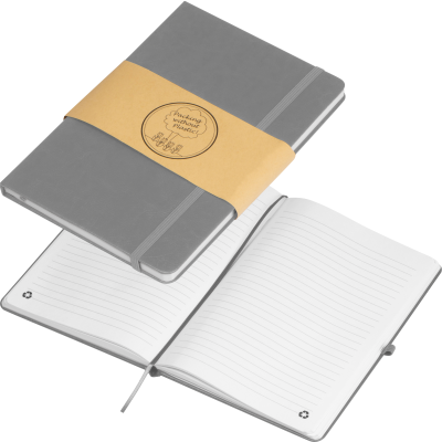 RPU NOTE BOOK in Silvergrey