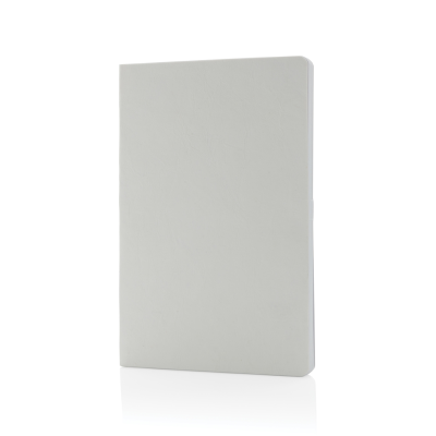 SALTON A5 GRS CERTIFIED RECYCLED PAPER NOTE BOOK in White