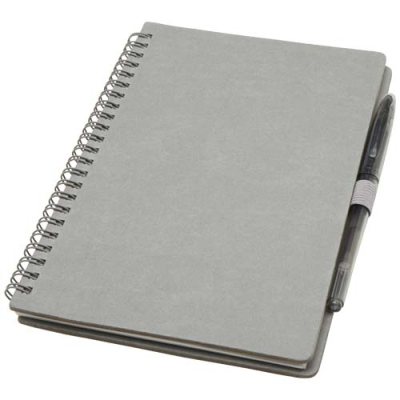 SLATE A5 REUSABLE HARD COVER NOTE BOOK AND PEN SET (BLACK INK)