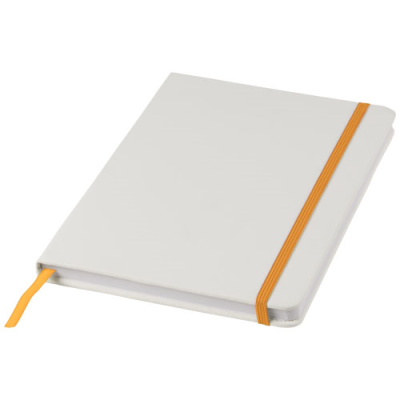 SPECTRUM A5 WHITE NOTE BOOK with Colour Strap