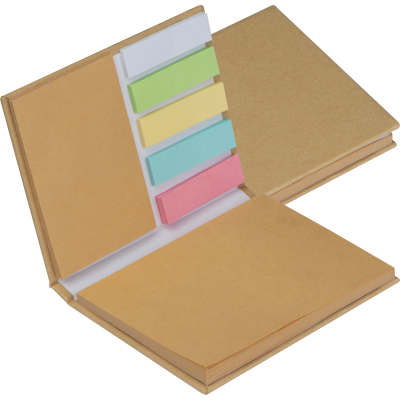 STICKY MARKER BOOK in Beige