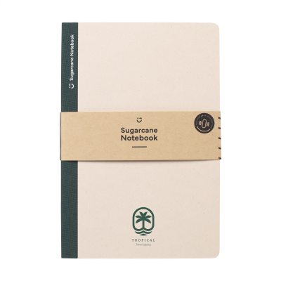 SUGARCANE PAPER NOTE BOOK A5 in Green