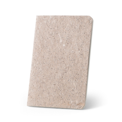 TEAPAD SOFT A6 NOTE PAD with Flexible Cover Made From Tea Leafs Waste in Natural