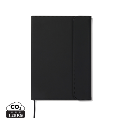 VINGA BALTIMORE GRS CERTIFIED PAPER & PU NOTE BOOK in Black