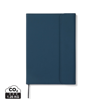 VINGA BALTIMORE GRS CERTIFIED PAPER & PU NOTE BOOK in Navy