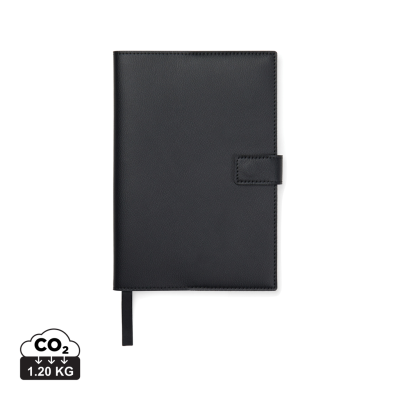 VINGA TIMO PU RCS RPET NOTE BOOK in Black