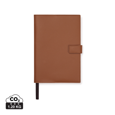 VINGA TIMO PU RCS RPET NOTE BOOK in Brown