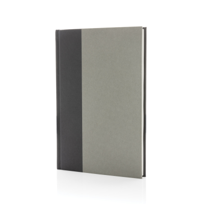 WORDS GRS CERTIFIED RPET & KRAFT A5 NOTE BOOK in Grey