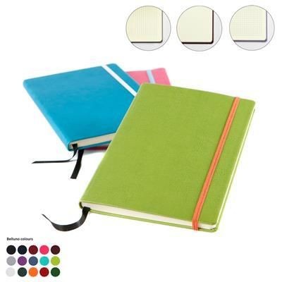 A5 CASEBOUND NOTE BOOK with Elastic Strap