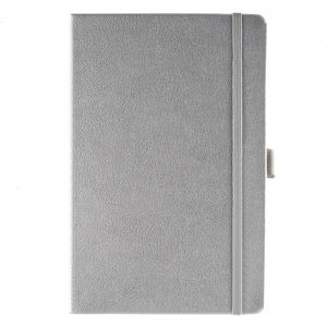 ALBANY COLLECTION NOTE BOOK in Silver
