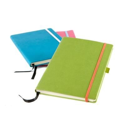 MIX & MATCH A5 CASEBOUND NOTE BOOK with Pen-Loop