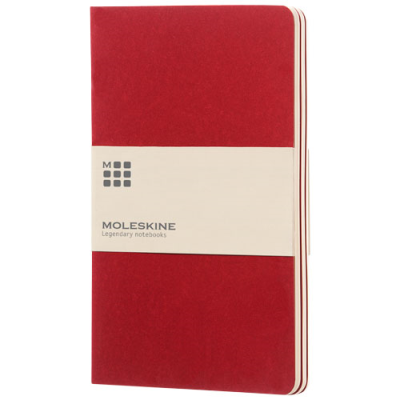 MOLESKINE CAHIER JOURNAL L - PLAIN in Cranberry Red