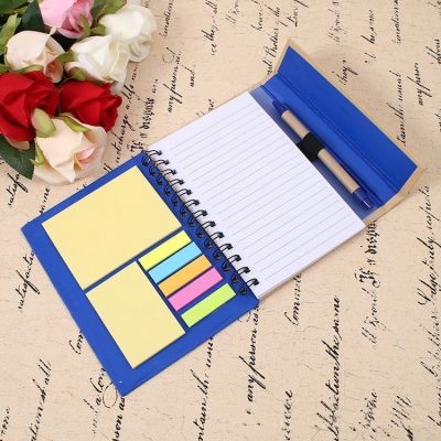 ECO-RECYCLED JOURNAL with STICKY NOTES & FLAGS