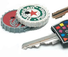 BOTTLE TOP PROMOTIONAL KEY CAP