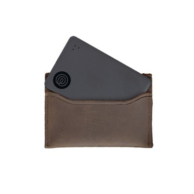 TILE SLIM + FULL GRAIN CARD HOLDER 