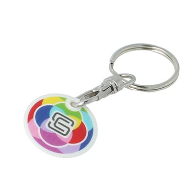 €1 TROLLEY COIN KEYRING
