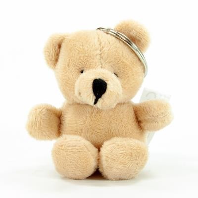 10CM PLAIN TOBY KEYRING BEAR