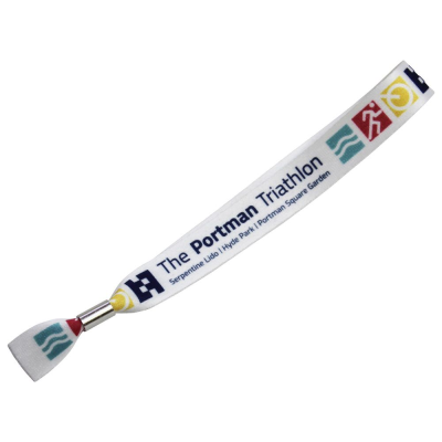 15MM RECYCLED PET EVENT WRIST BAND (UK MADE: DYE SUBLIMATION PRINT)