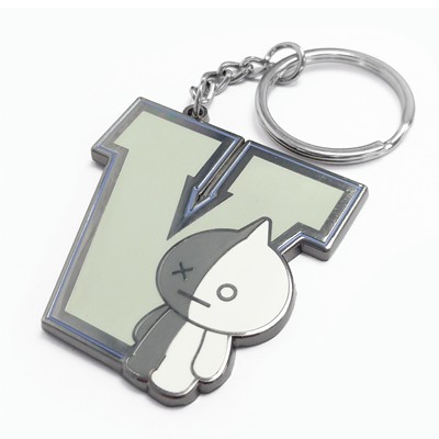 35MM HARD ENAMEL KEYRING