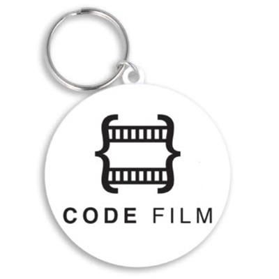 55MM ROUND KEYRING