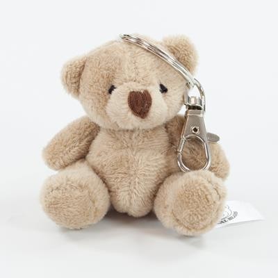 8CM PLAIN TUBBY KEYRING BEAR