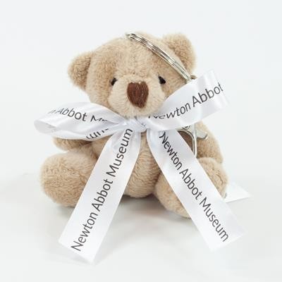 8CM TUBBY KEYRING BEAR with Bow