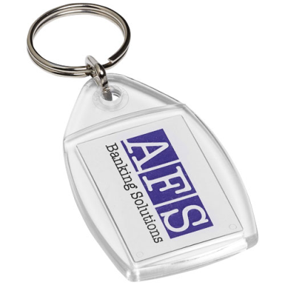 ACCESS P5 KEYRING CHAIN in Transparent Clear