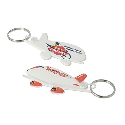 AEROPLANE SHAPE FUNKEYS KEYRING
