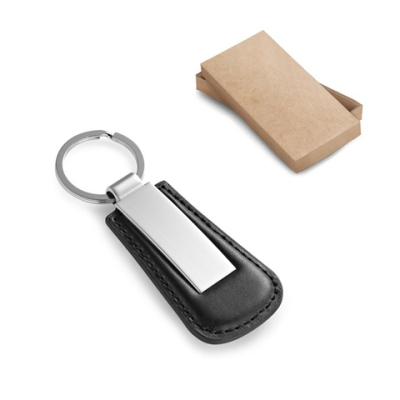 BACHMANN METAL & PU KEYRING