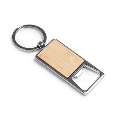 BENUR BAMBOO BOTTLE OPENER KEYRING