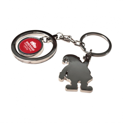 CHRISTMAS CHARM KEYRING with Outer Ring (Uk Stock)