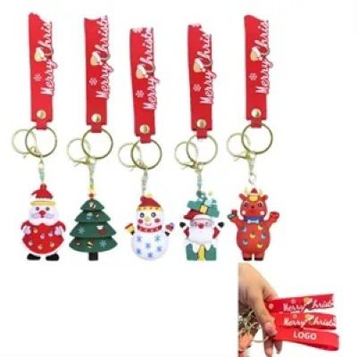 CHRISTMAS KEYRING CHAIN PENDANT