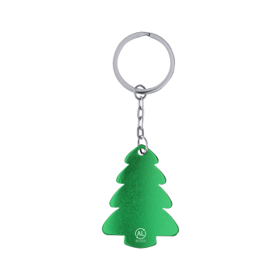 CHRISTMAS KEYRING in Green