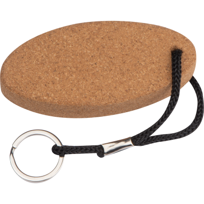 CORK KEYRING CHAIN WATERSPORTS in Beige 