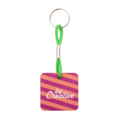 CUSTOM KEYRING in Green