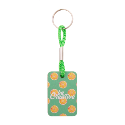 CUSTOM KEYRING in Green