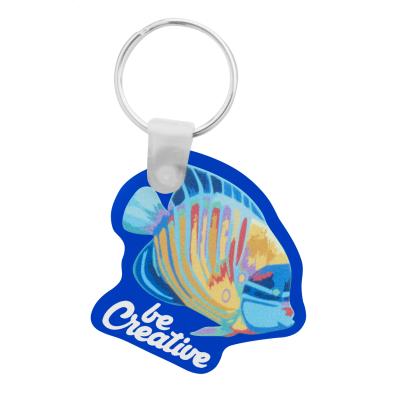 CUSTOM MADE KEYRING in Blue