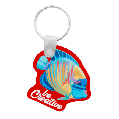 CUSTOM MADE KEYRING in Red