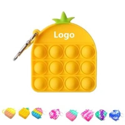 CUTE POP WALLET COIN PURSE with KEYRING CHAIN - PROMOTIONAL CORPORATE GIFT