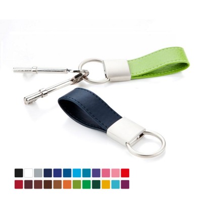 DELUXE MINI LOOP KEYRING FOB in Belluno